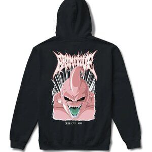 Dragon Ball Z - Super Buu Heavyweight Primitive Skatewear Hoodie Black Men's M